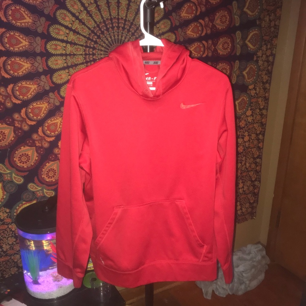 Red Nike Hoodie